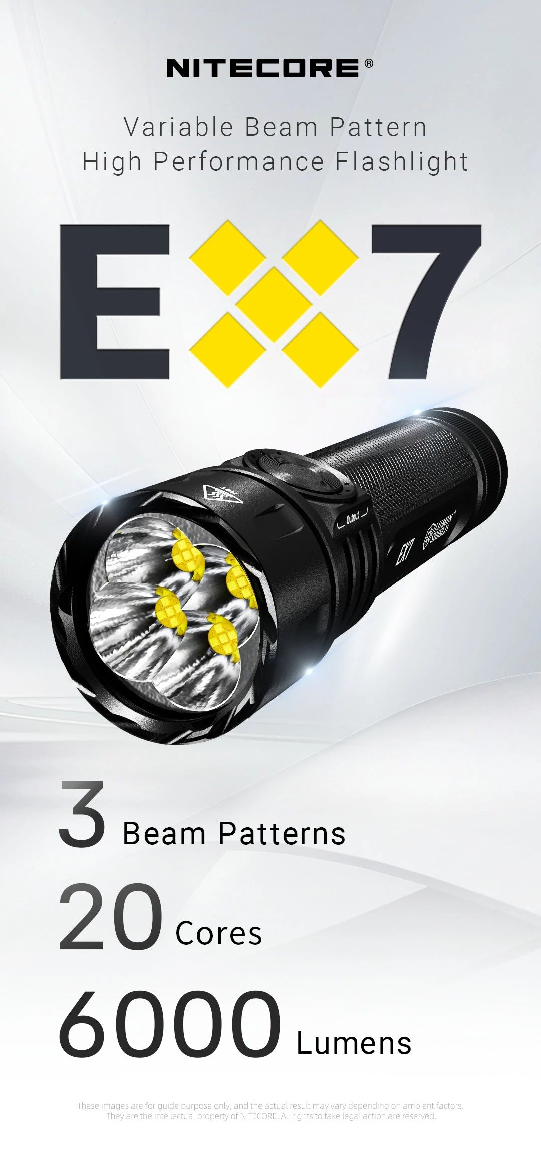 EX7 - 6000 lumens