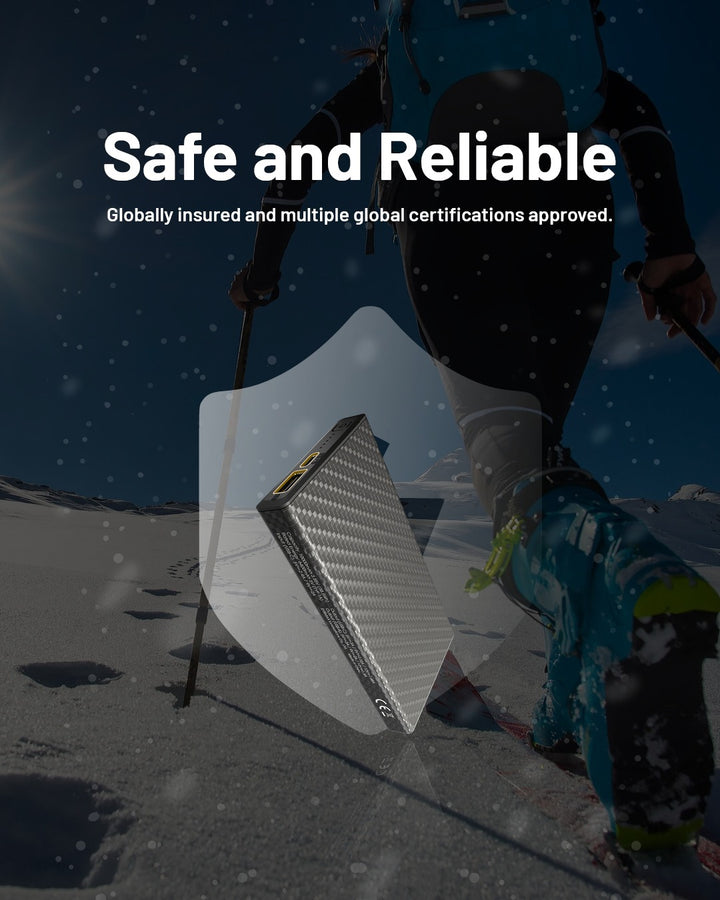 SUMMIT 10000 Low Temperature Resistant Carbon Fiber Energy Brick (10,000mAh 3A)