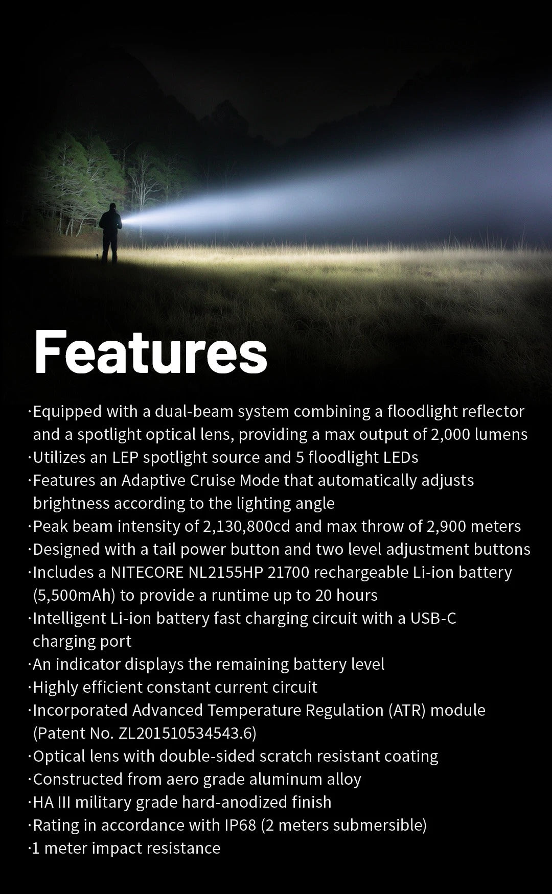 P40 - 2000 lumens