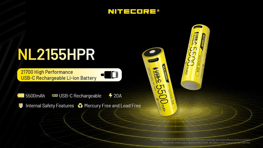 NL2155HPR (21700 - 5500mAh - 20A)