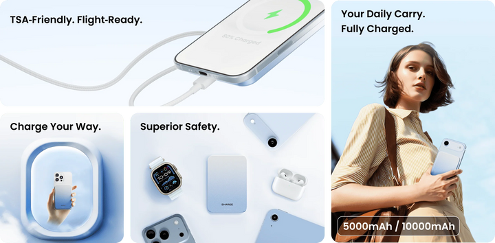 Sharge AeroMag 5k/10k (Black 20W)