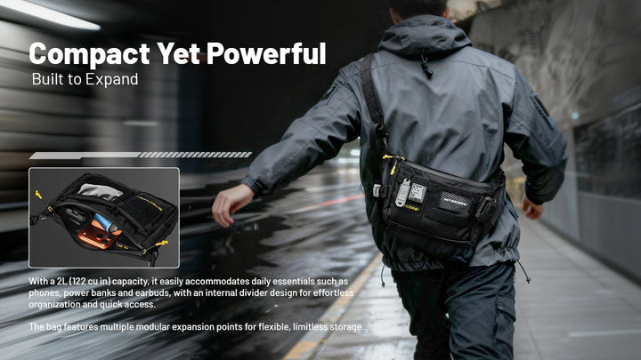 SLB08 Modular Sling Bag - 2L Capacity