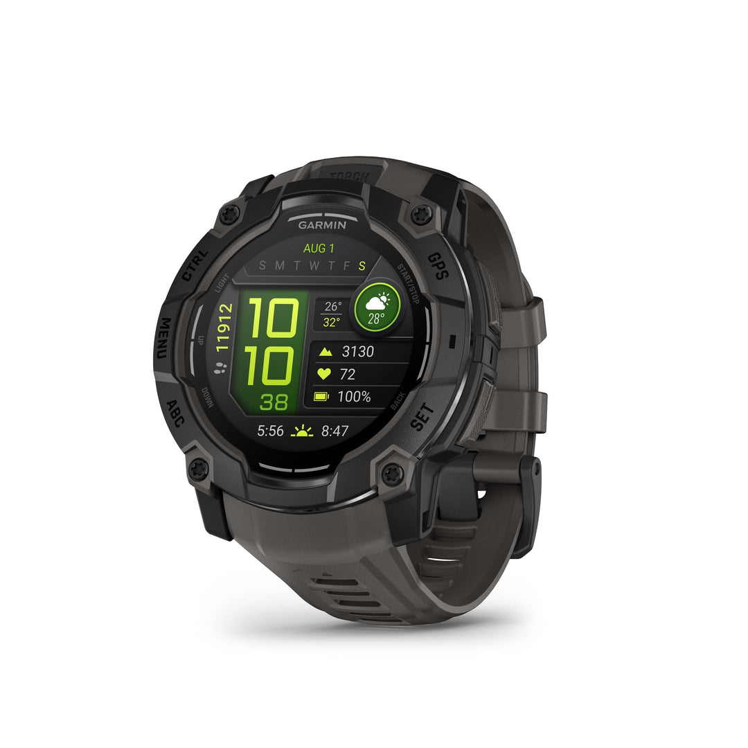 Garmin Instinct 3 AMOLED - 50 mm Black - Nitecore Singapore