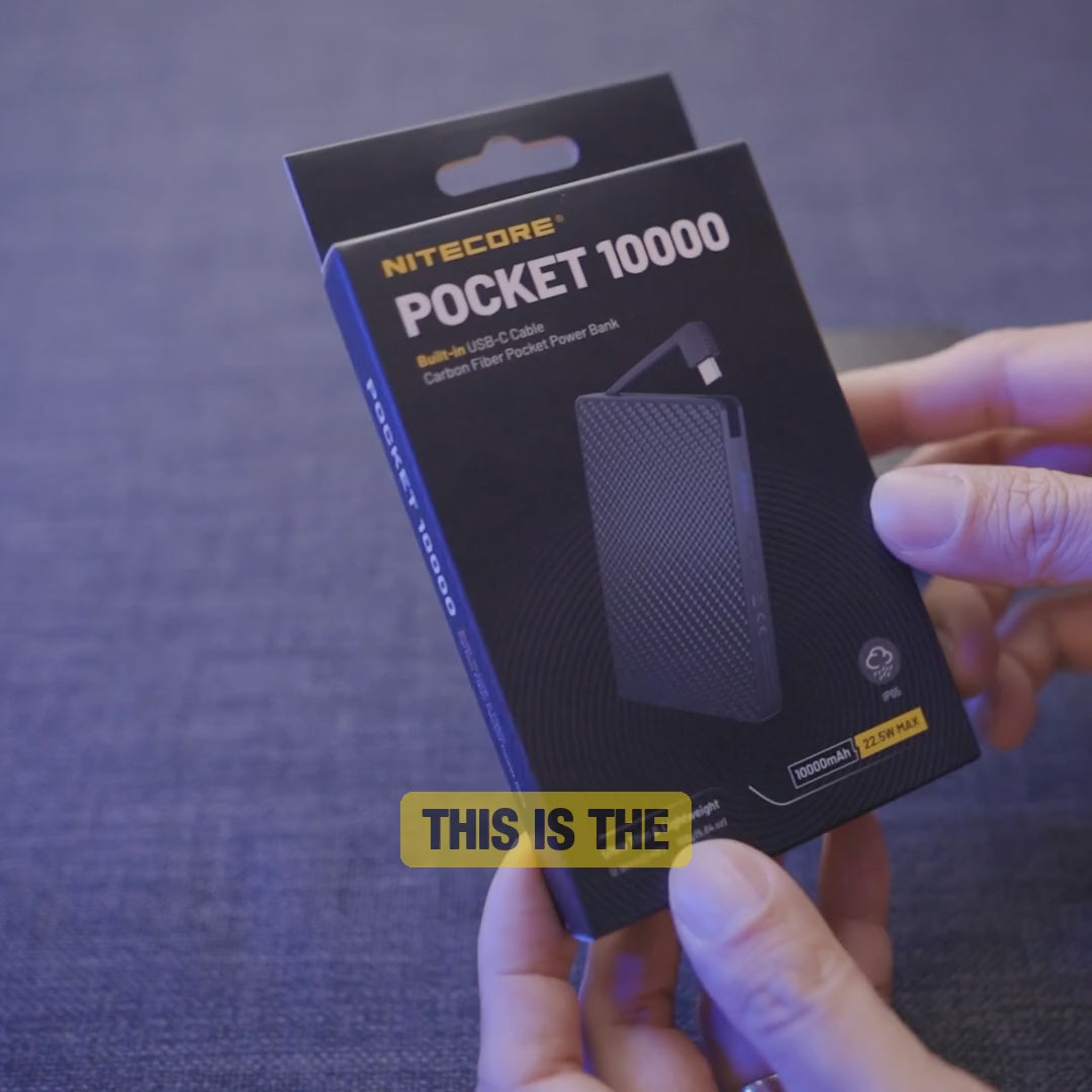 Nitecore Pocket 10K - product video