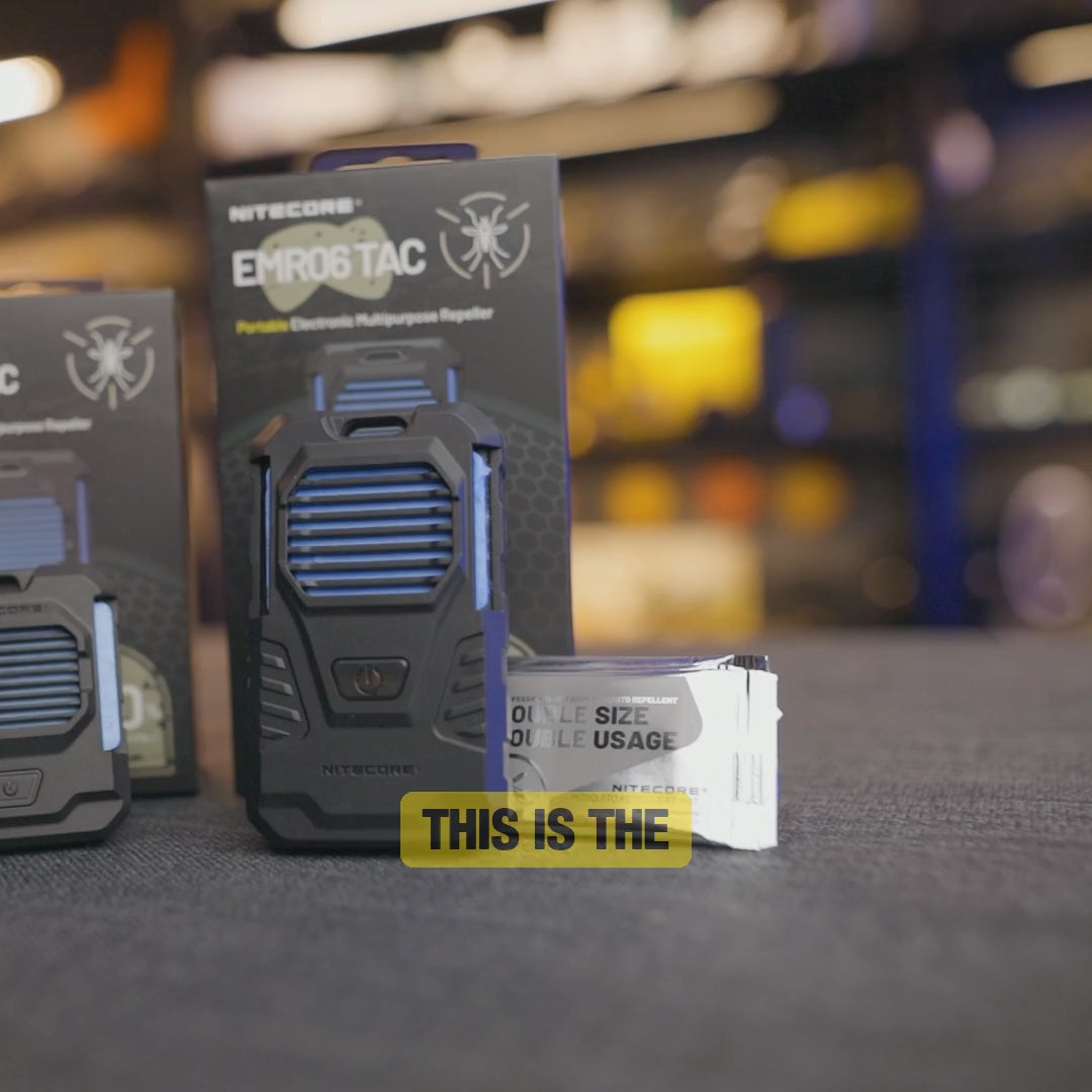 Nitecore EMR06 TAC - product video