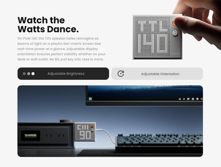 Sharge Pixel 140 (140W GaN Charger)