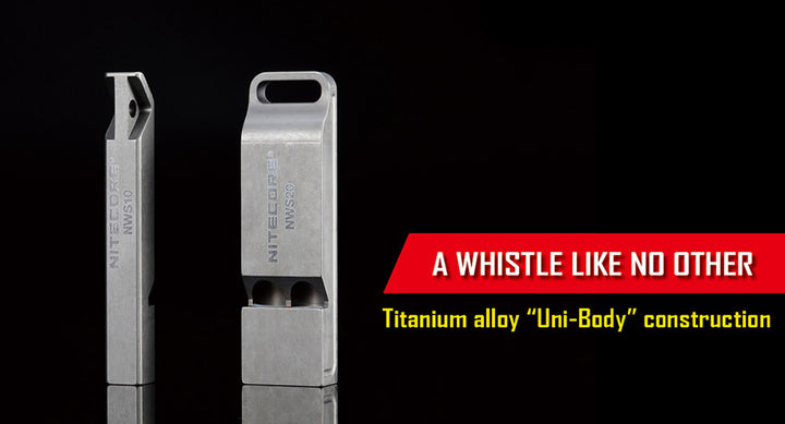 Titanium Whistle NWS10 - 120db