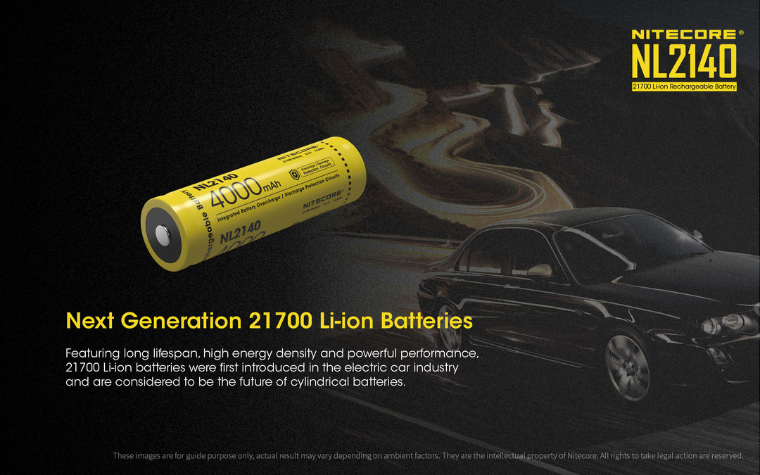 NL2140 (21700 - 4000mAh - 5A)