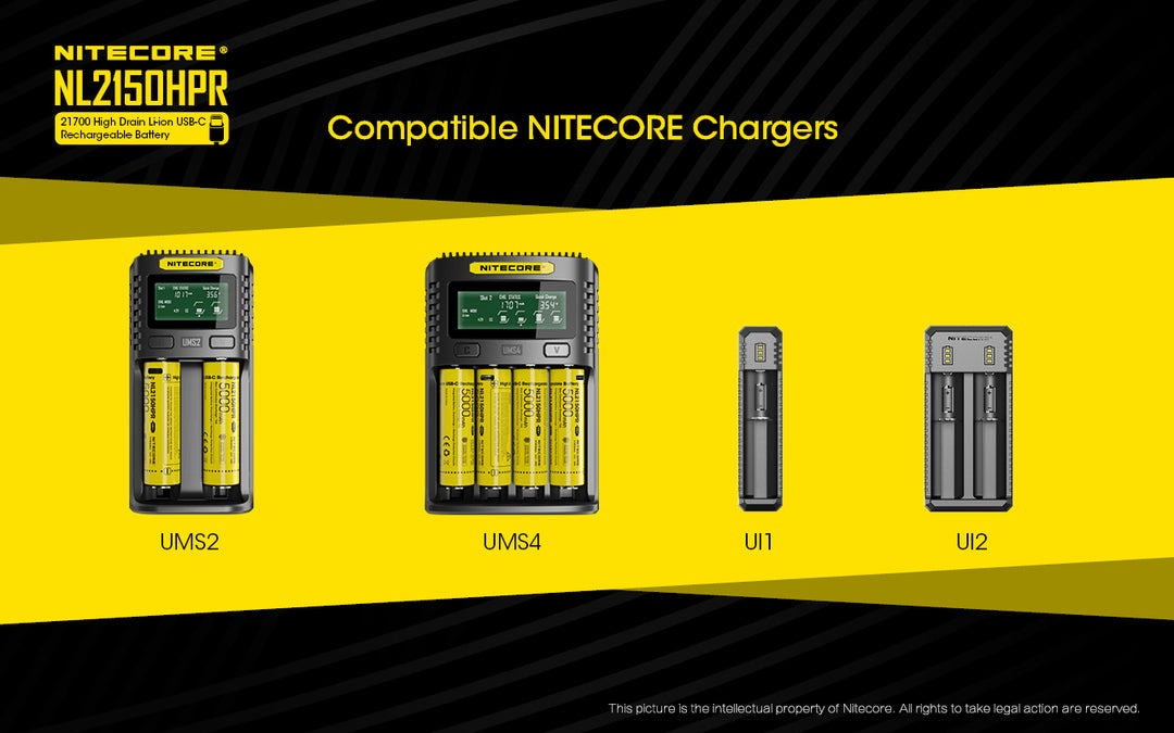 NL2150HPR (21700 - 5000mAh - 15A)