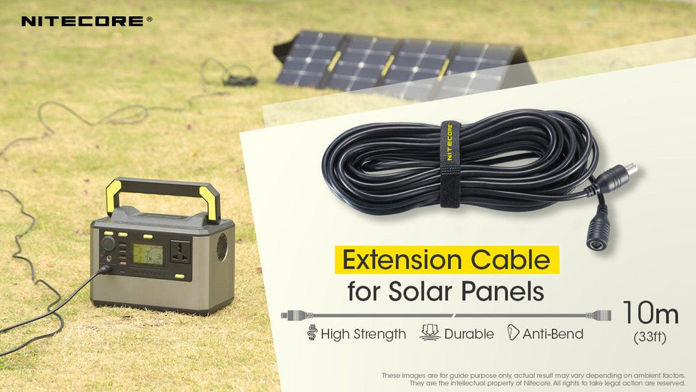 10m Extension Cable for FSP100 / FSP100W - Nitecore Singapore