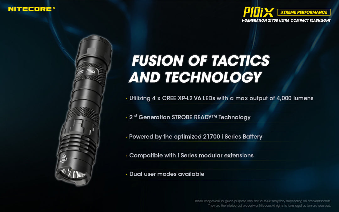 P10iX - 4000 lumens (Bundle)