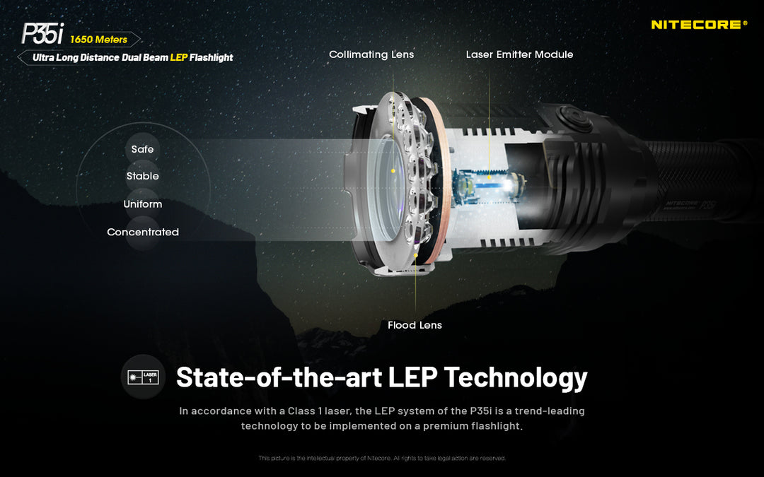 P35i - 3000 lumens LEP