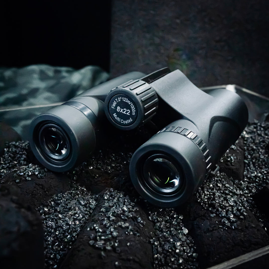 10x22 BAK7 Prism Binoculars